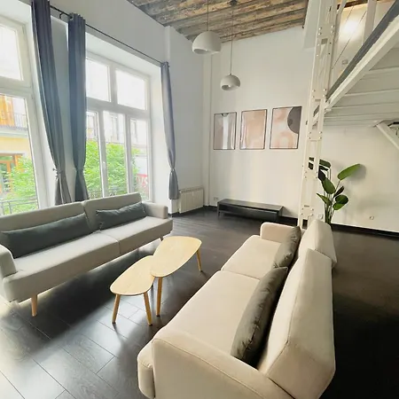 Carretas Duplex Exterior Derecha Appartement Madrid Buitenkant foto
